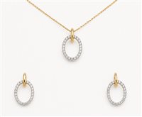 Salzano - Via Montegrappa, 28 - Collana Vidali Gioielli Donna in Oro giallo Zircone COOR-28-34 - COOR-28-34